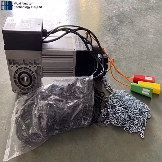 Encoder Limit Switch with Hand Pull Chain Auto-Release Remote Control Industrial Sectional Door Operator